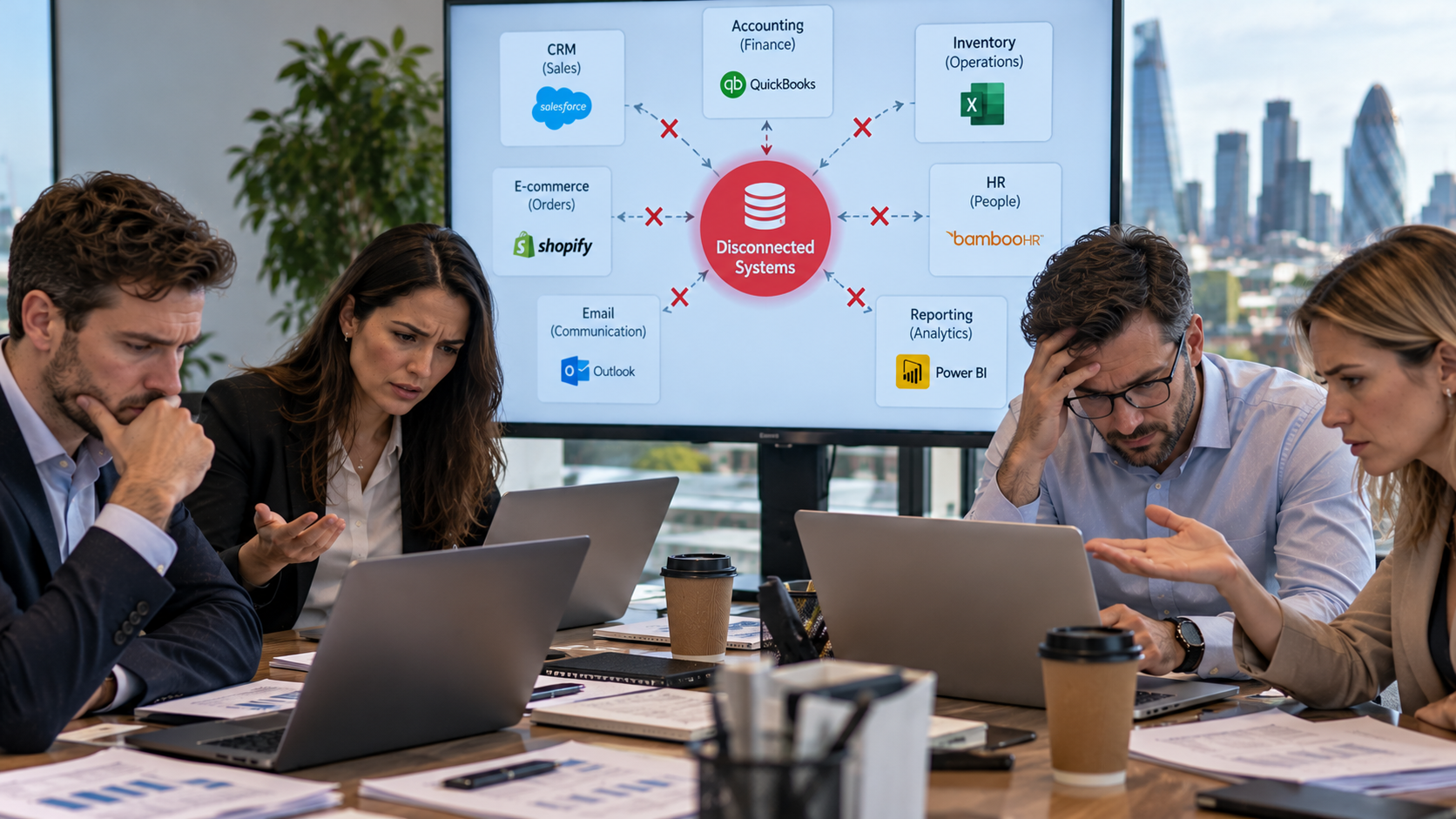 How Disconnected Business Systems Create Operational Friction