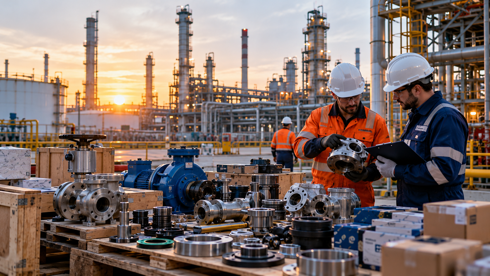 Spare Parts & OEM Sourcing in Oil, Gas & Petrochemicals: Eliminating Plant Shutdowns