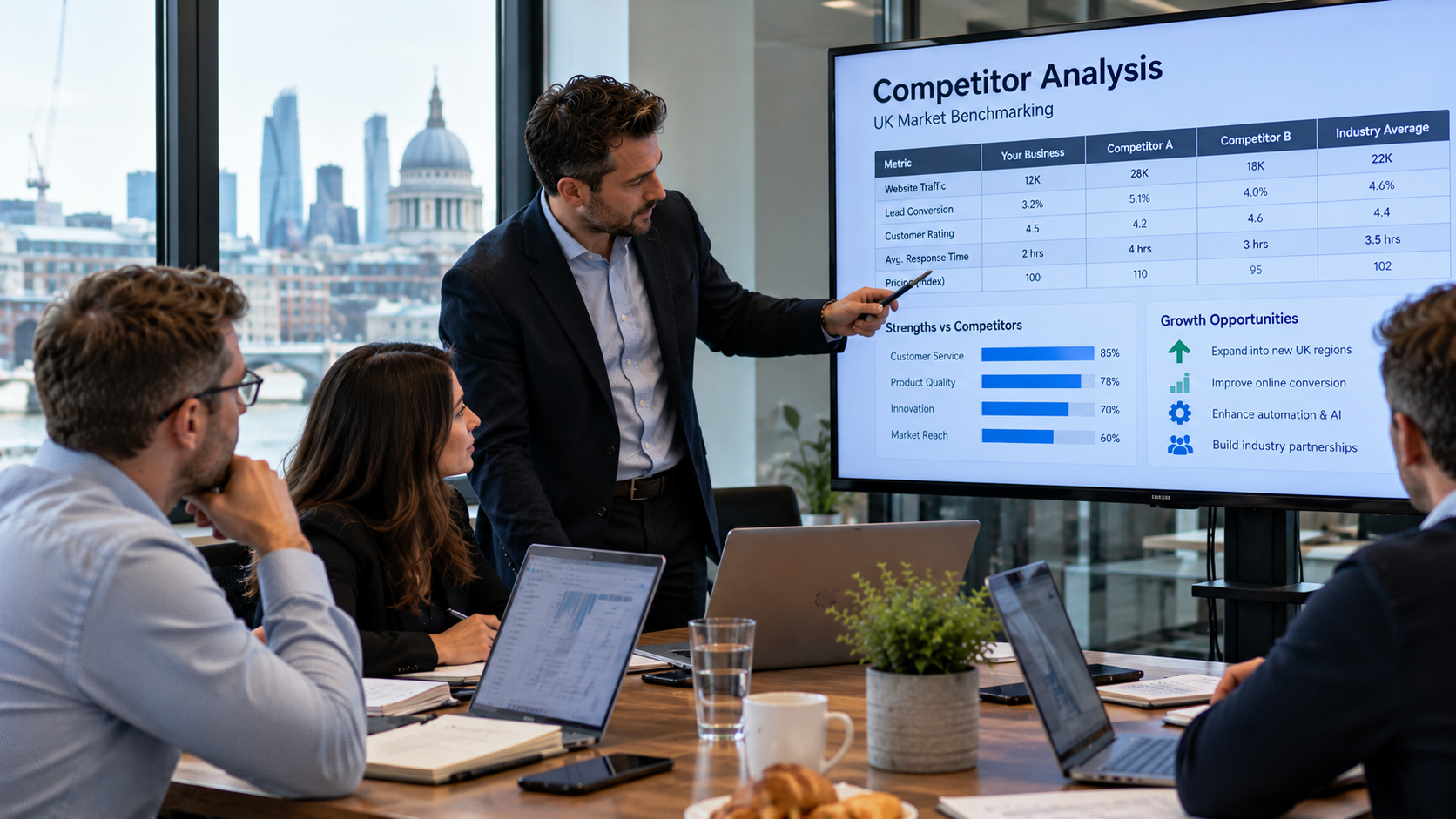 Industry Benchmarking for UK SMEs: How to Find Growth Opportunities Beyond Your Competitors